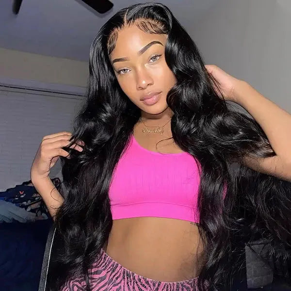 Body Wave Wig 13x4 Lace Front Wigs Glueless Lace Frontal Human Hair Wigs 🚚✅ Hair & Kisses Outlet