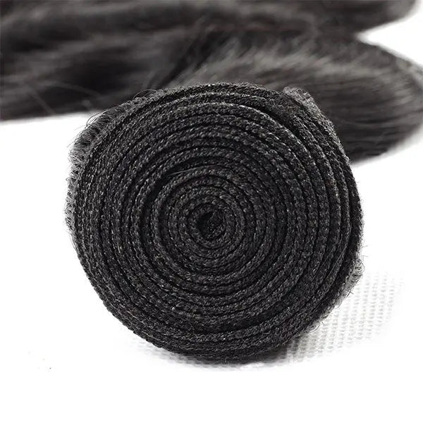10A Brazilian Body Wave Human Hair 3 Bundles With 4*4 Lace Closure 🚚✅ Hair & Kisses Outlet