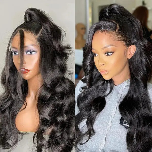 Body Wave Wig 13x4 Lace Front Wigs Glueless Lace Frontal Human Hair Wigs 🚚✅ Hair & Kisses Outlet