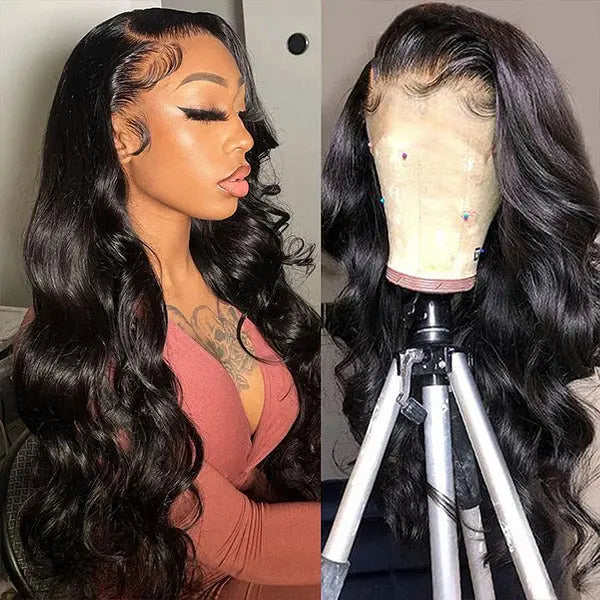 Body Wave Wig 13x4 Lace Front Wigs Glueless Lace Frontal Human Hair Wigs 🚚✅ Hair & Kisses Outlet