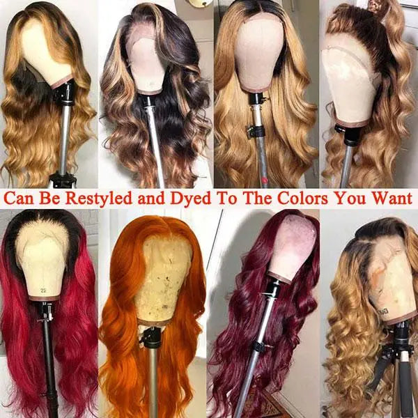 Body Wave Wig 13x4 Lace Front Wigs Glueless Lace Frontal Human Hair Wigs 🚚✅ Hair & Kisses Outlet