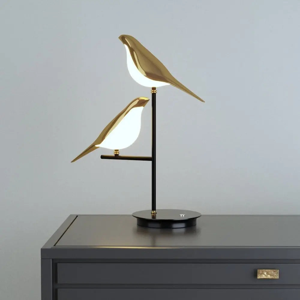Feather Light Lamp