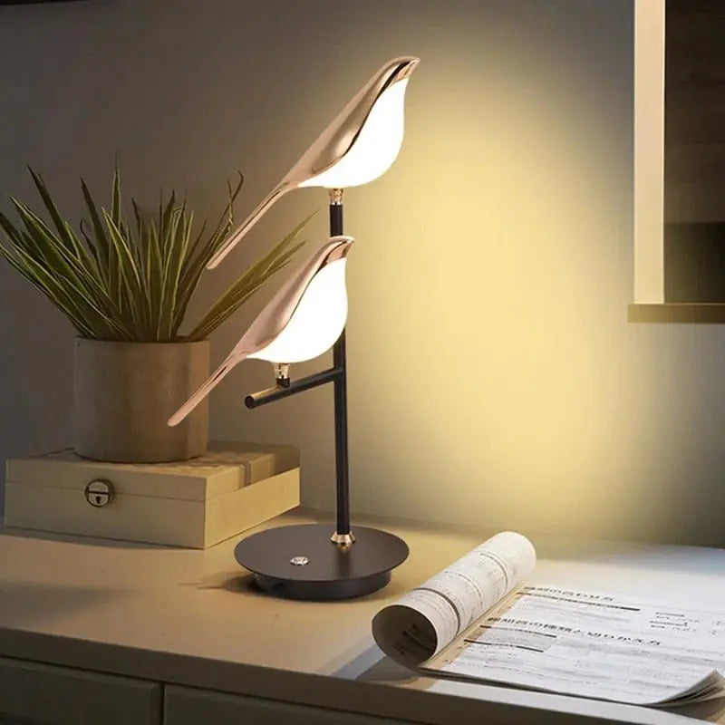 Feather Light Lamp