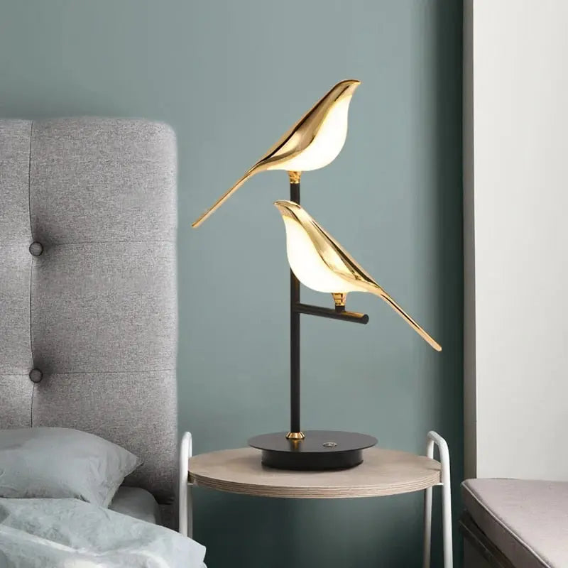 Feather Light Lamp