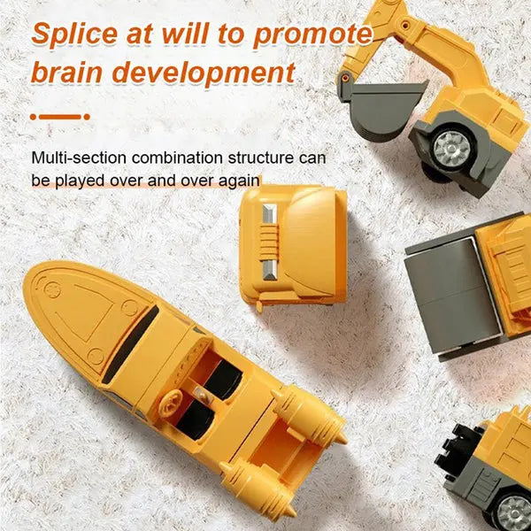Magnetic Transforming Fun Build-A-Bot