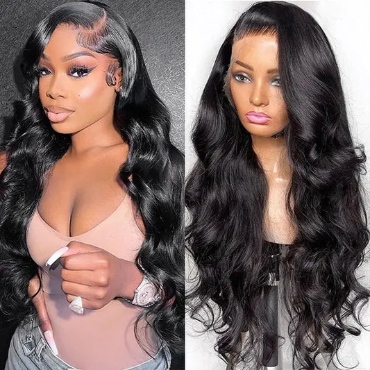Body Wave Wig 13x4 Lace Front Wigs Glueless Lace Frontal Human Hair Wigs 🚚✅ Hair & Kisses Outlet
