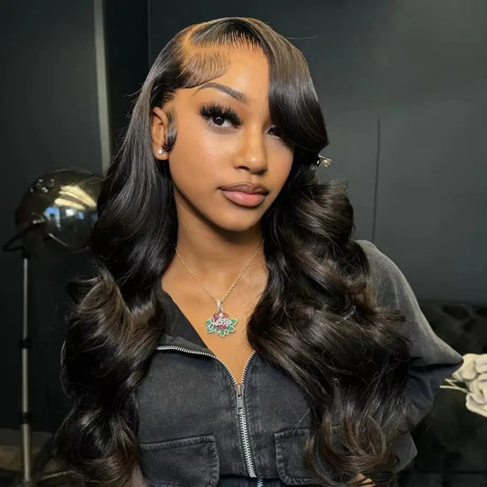 Brazilian Body Wave Human Hair 4 Bundles With 4x4 Lace Closure 🚚✅ Hair & Kisses Outlet