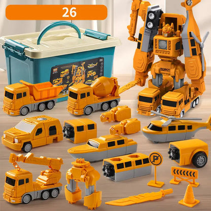 Magnetic Transforming Fun Build-A-Bot